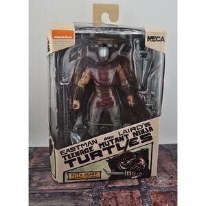 Damaged Box TMNT Eastman Laird's Elite Guard Action Figure Classic Colors NECA